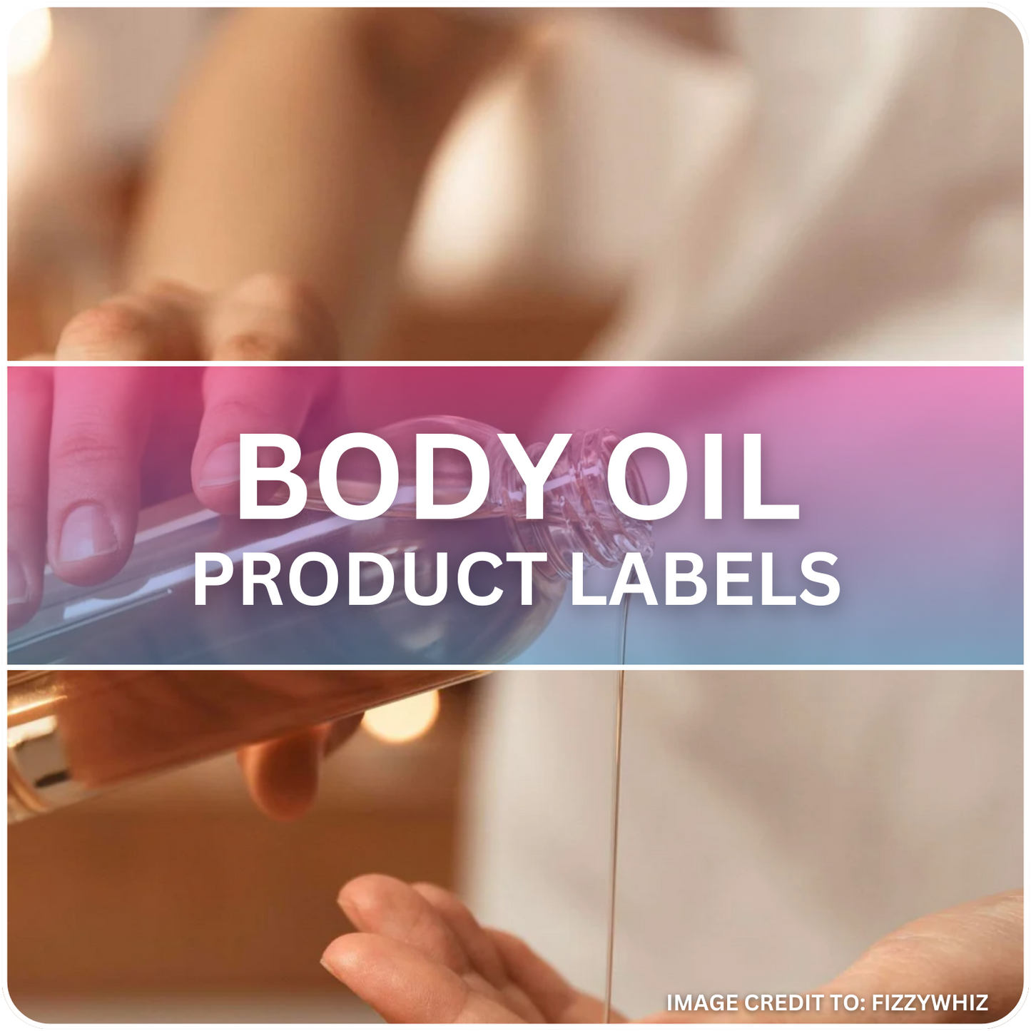 Body Oil - Label Design