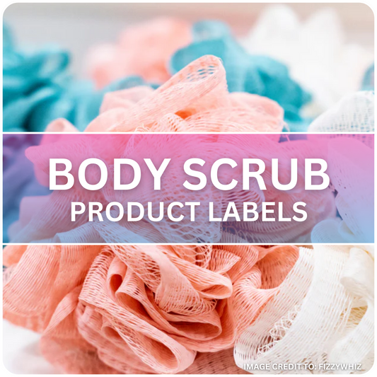 Body Scrub - Label Design