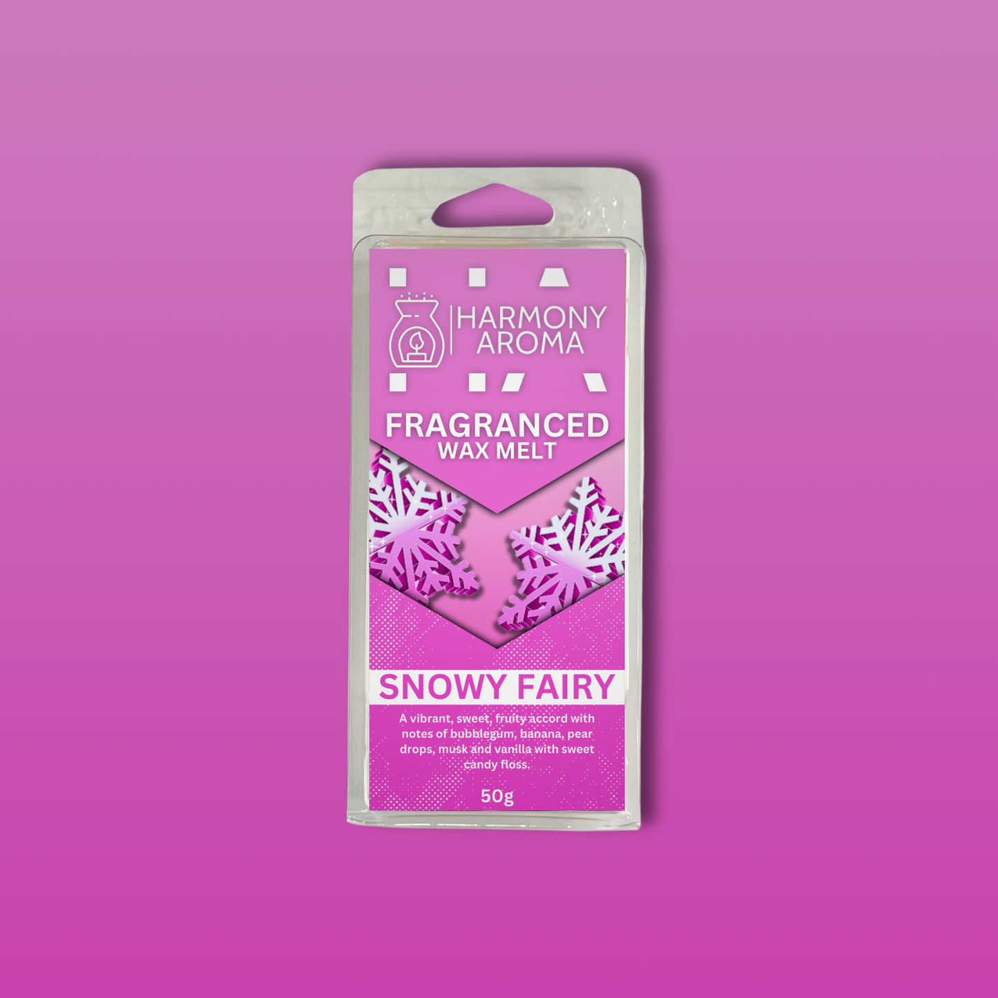 Snowy Fairy 50g Snap Bar