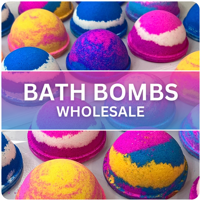 Whole Sale - Large Bath Bombs - Label Design Included