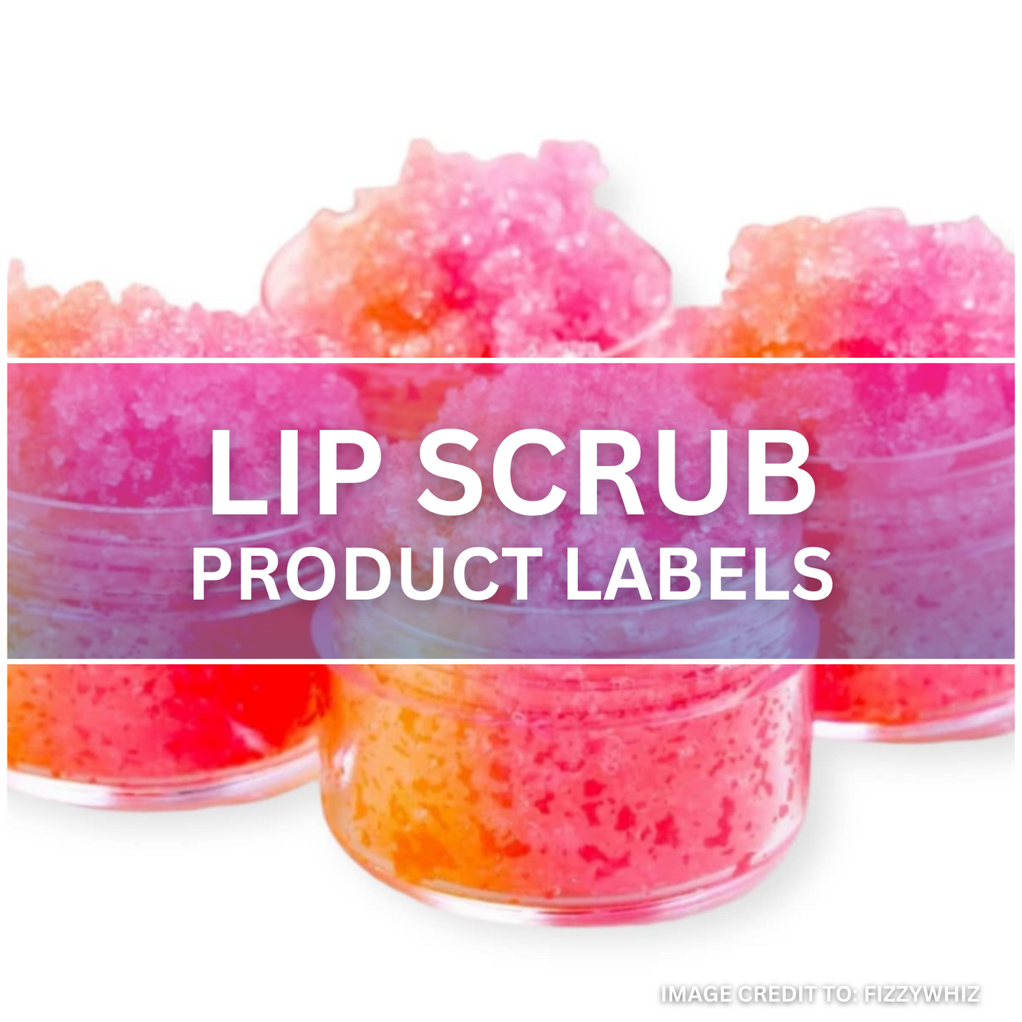 Lip Scrub - Label Design