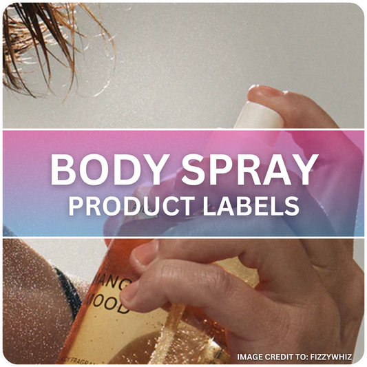 Body Spray (Non Alcohol) - Label Design